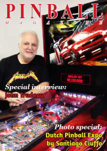 Pinball Magazine special John Trudeau cover