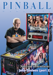 Pinball Magazine special John Trudeau WrestleMania cover
