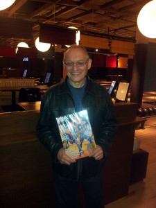 Jim Patla with Pinball Magazine No. 3