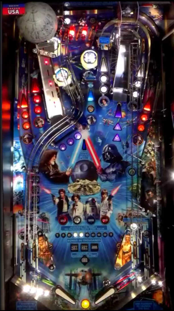 Stern Star Wars The Pin Pinball Machine 